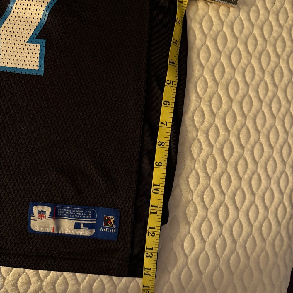 Reebok Blue and Black NFL Jersey - Picture 8 of 10